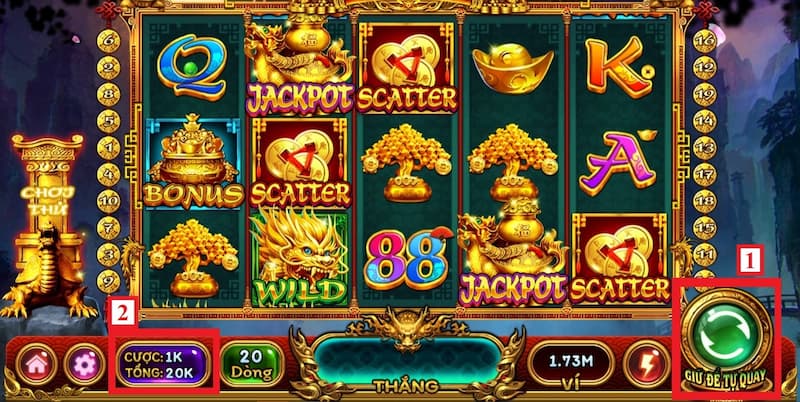 Quay slot Bsport: Quay hũ liền tay, trúng liền hũ khủng 5 Hướng dẫn cách tham gia chơi quay slot Bsport